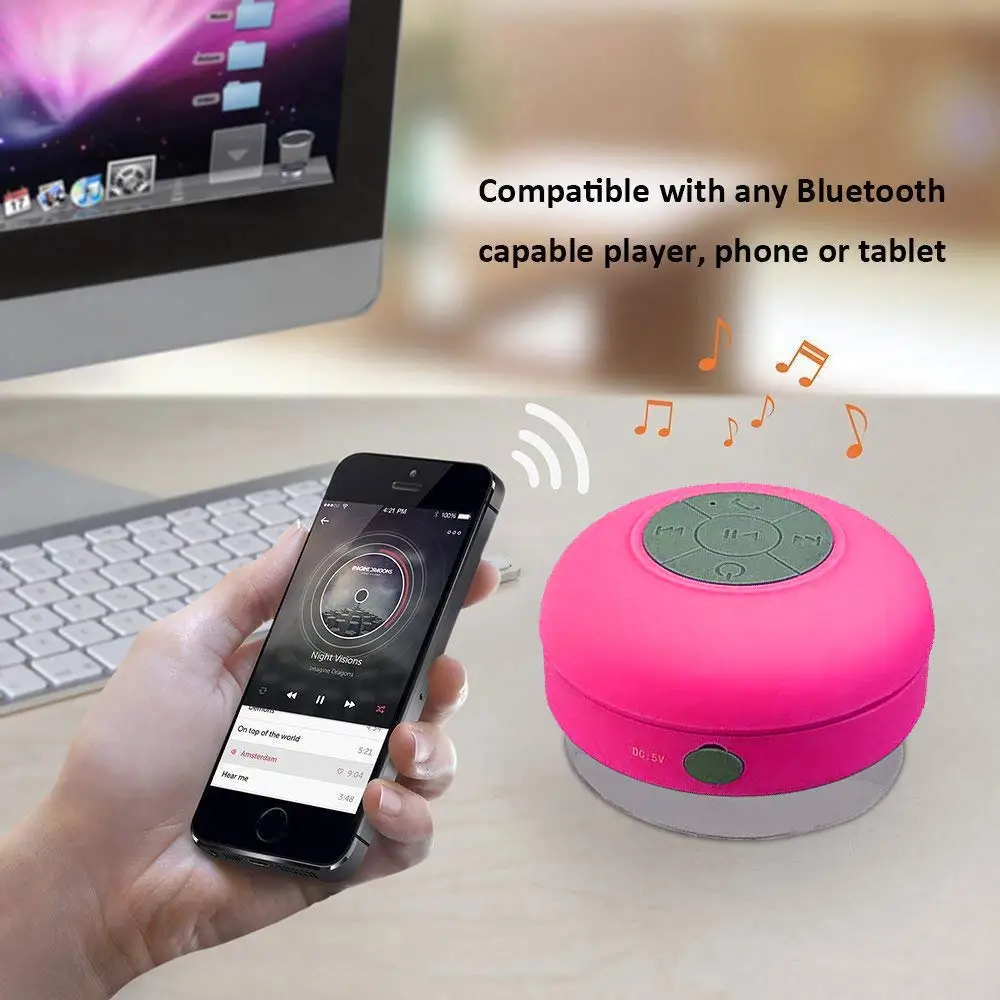 Outdoor Wireless Portable Speaker V4.1 6W Mini Speakers Waterproof Speaker Bluetooths