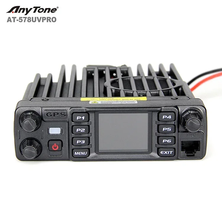 Amateur Radio Transceiver Anytone 578UV PRO VHF UHF GPS Radio for Hamradio With Long range walkie-talkie