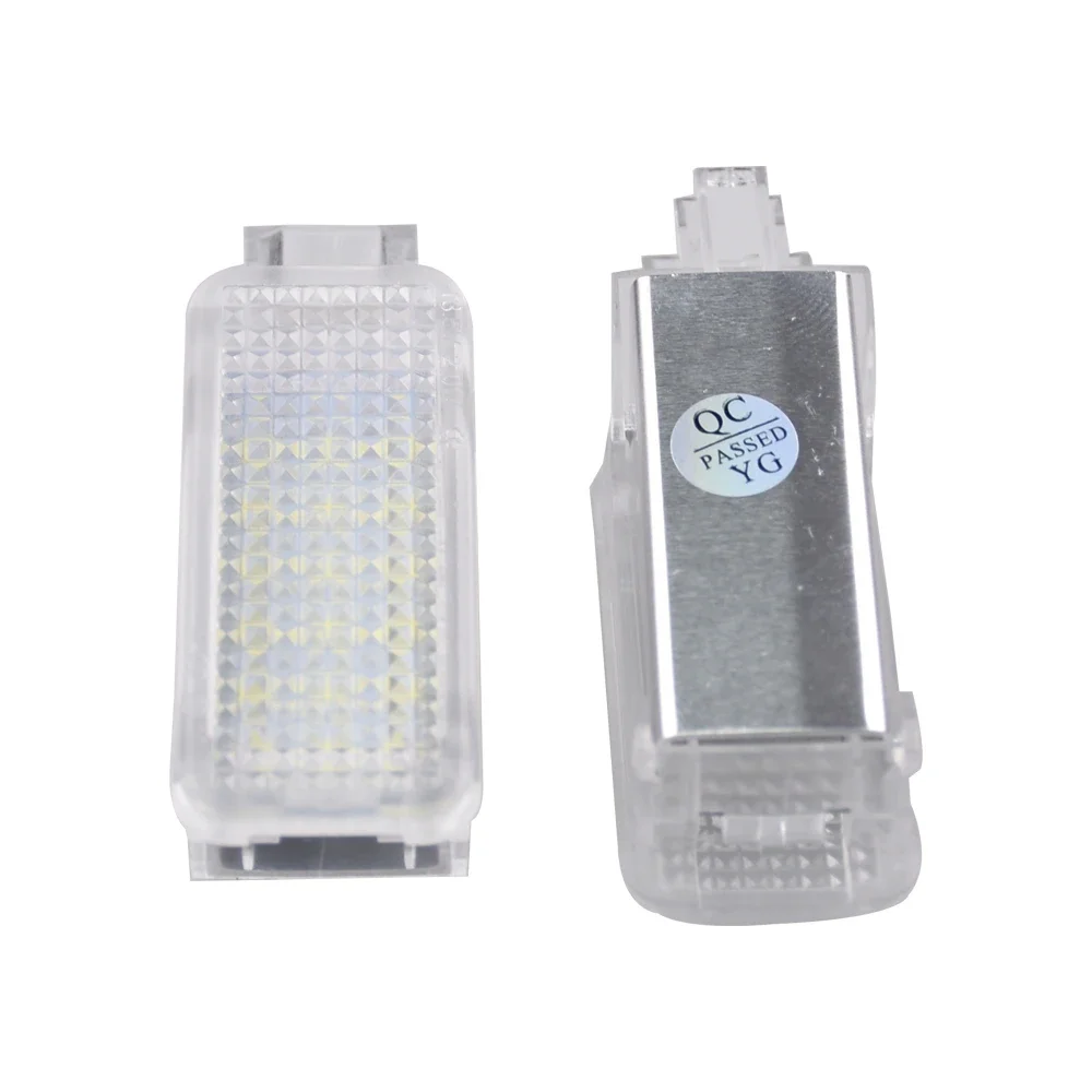 LED Footwell Di Bawah Lampu Kesopanan Bagasi Bagasi Kotak Sarung Tangan Lampu WhiteTrunk Boot Light untuk Audi A1 A2 A3 A4 A5 A6 A7 A8