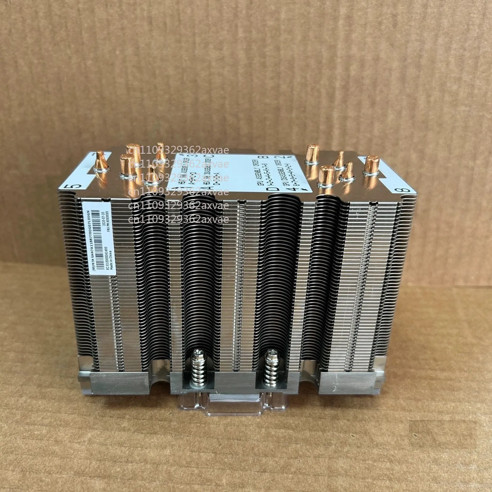 FOR NVIDIA Tesla V100 SXM2 Heat Sink 10 Copper Tube Height 11CM for V100 16GB 32GB