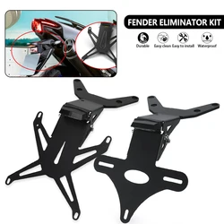 2024 Tmax560 Rear Adjustable License Plate Holder Bracket Tail Tidy Fender Eliminator Kit For Yamaha 2022 2023 2025 T-MAX 560