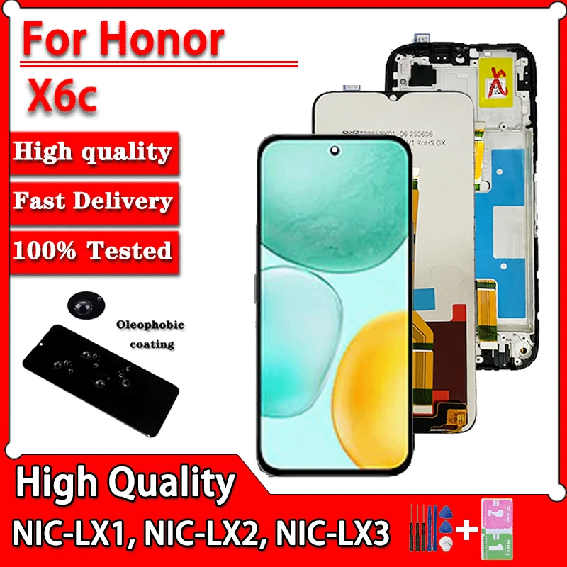 شاشة LCD بحجم 6.61 بوصة لجهاز Huawei Honor X6c – تقييم شامل ودليل استبدال دقيق