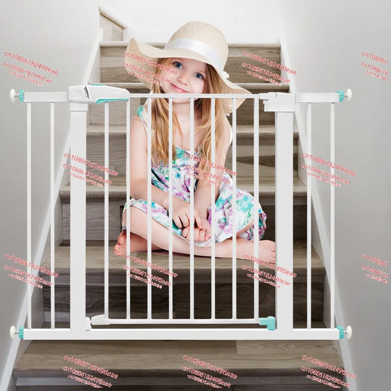 Baby and child safety door fence, baby staircase guardrail, pet corridor fence, door isolation, dog fence