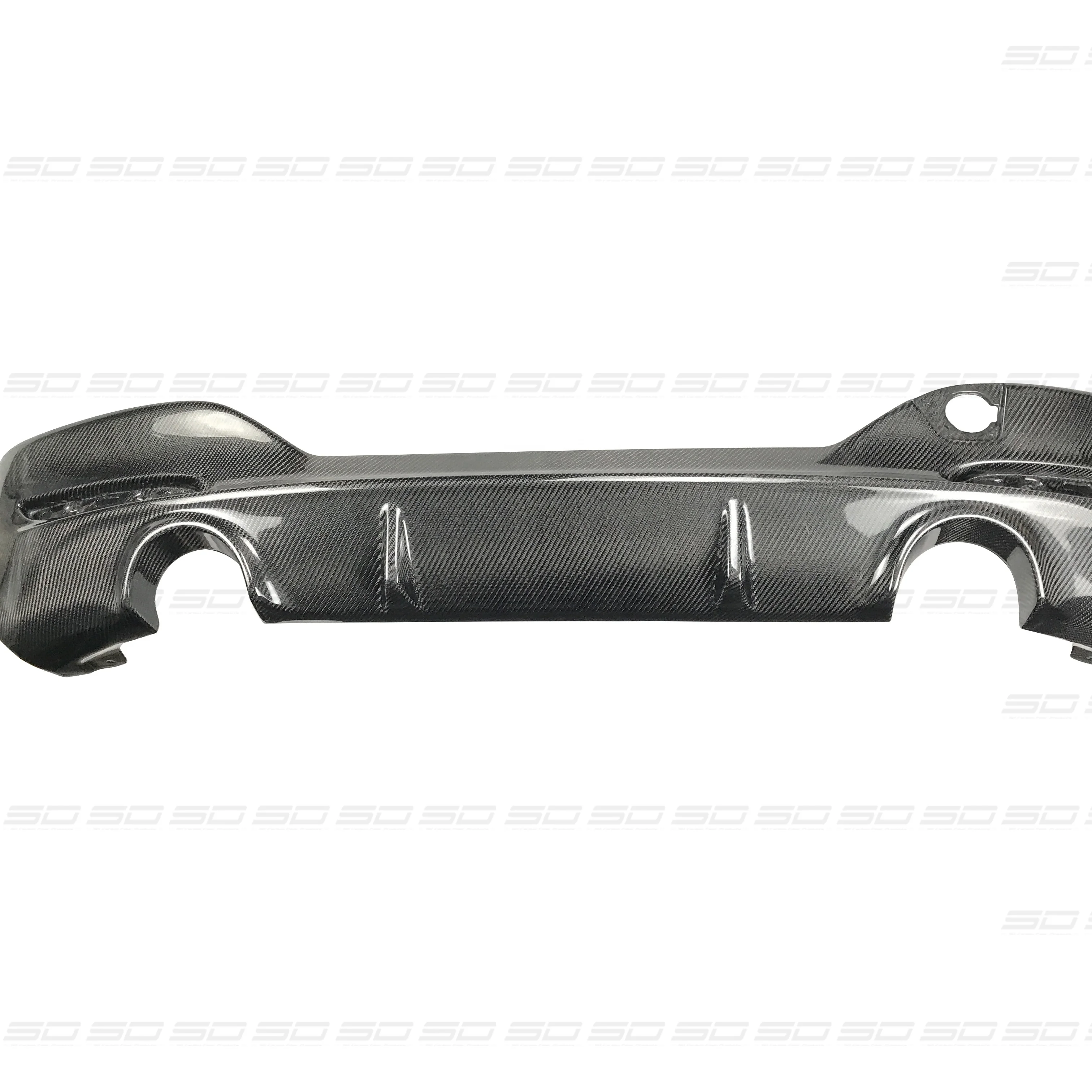 For 1 Series F20 3D Style Dry Carbon Fiber Rear Diffuser For B  1 Series F20