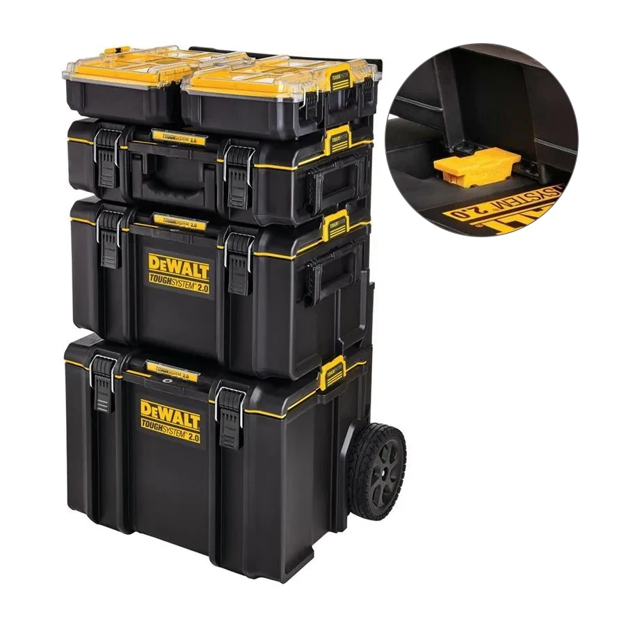 Dewalt Half Size Organizer/Tool Box/Storage Case/Stacked Storage Tool Accessories Storage DWST83392-1-23