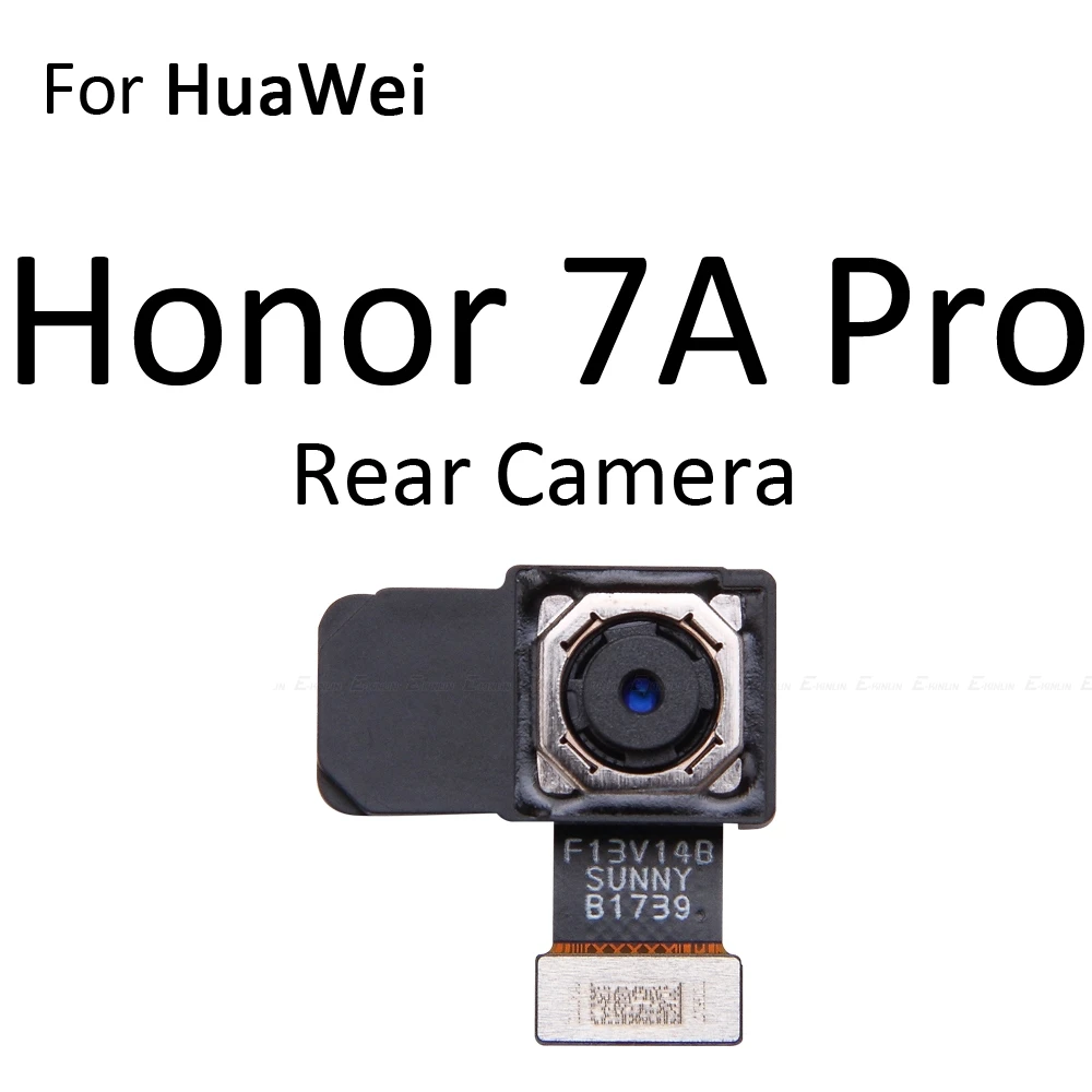 Front Selfie Facing & Back Rear Main Camera Big Small Module Ribbon Repair Parts Flex Cable For HuaWei Honor 7C 7A Pro