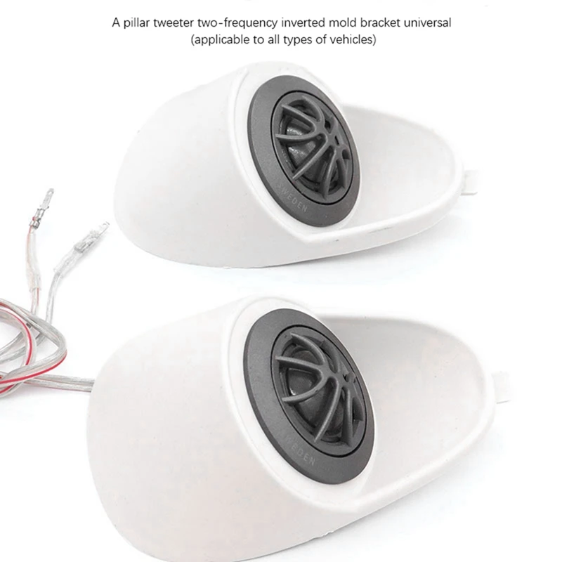 4 Stuks 2.5 Inch Auto Audio A-stijl Tweeter Beugel Auto Twee-weg Frequentie Omgekeerd Schimmel Beugel Tweeter base