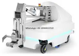 Mobile AGV Robot warehouse Intelligent Programmable Ground Unmanned Vehicle Four-Wheel Servo Drive Logistics Handling