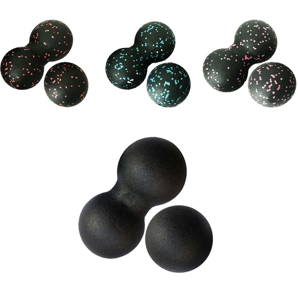 EPP Peanut Massage Ball Lacrosse Myofascial Ball Set Yoga Pilates Roller for Physical Therapy Deep Tissue Massage Relieve Pain