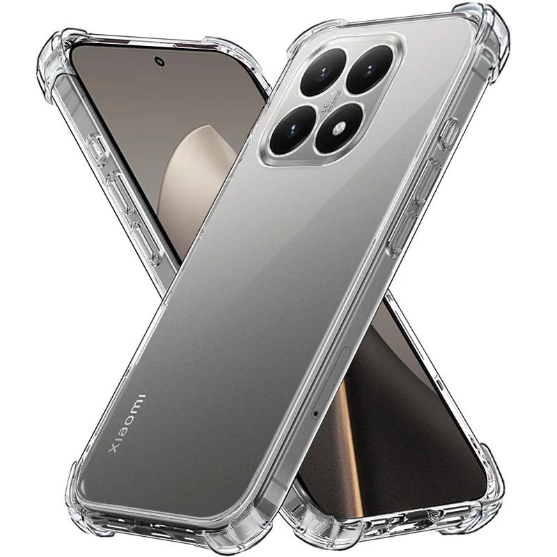 HD Clear Phone Case For Xiaomi 15T 14T 13T 12T 11T 15S 12S 12X Mi 11i 11X Ultra Civi Lite NE Pro 15 14 13 12 11 Soft Transparent