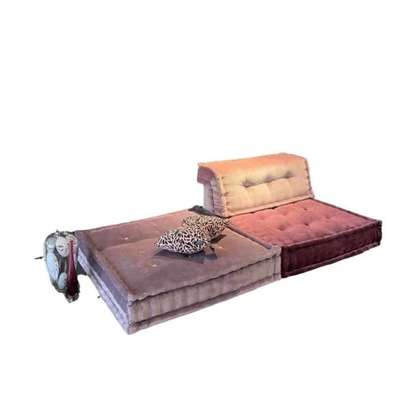 

Mahjong sofa, free combination, dopamine color, modular sofa replica