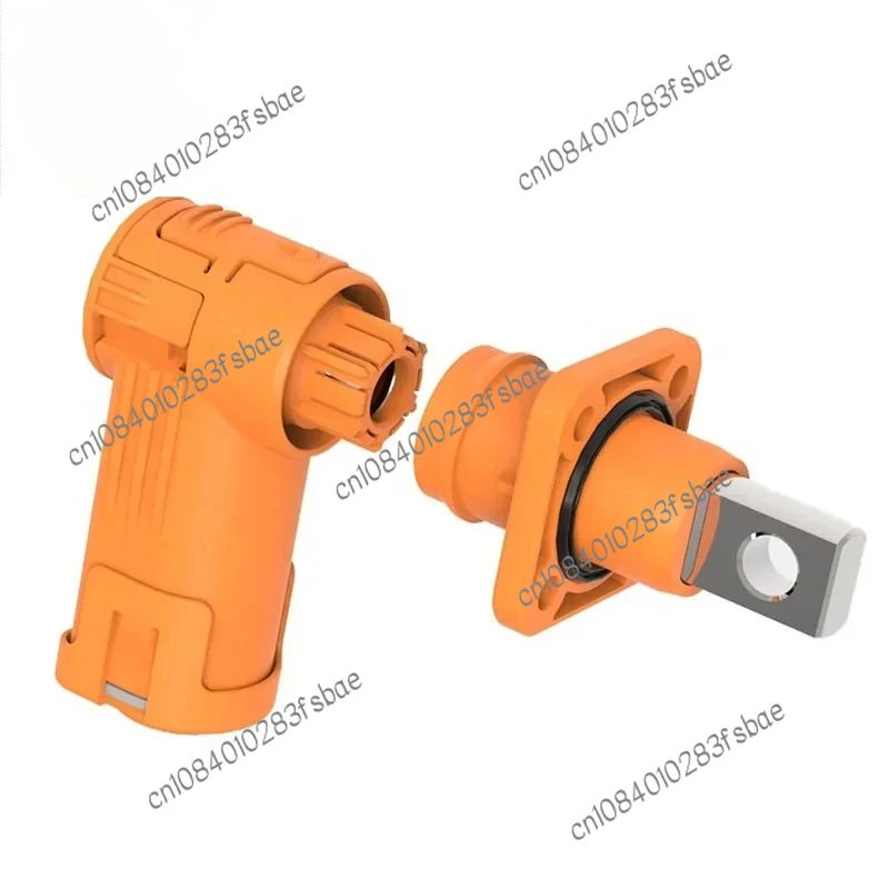 Series Plastic Shell High Voltage Current Energy Storage Connectors 200A Wire Plug Socket Hv Connector