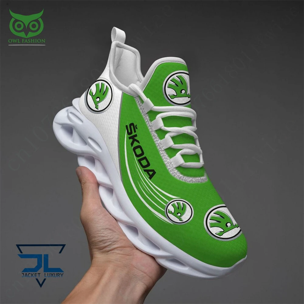 Skoda Lightweight Male Sneakers Unisex Tennis Casual Running Shoes Big Size Comfortable Men's Sneakers Sports Shoes For Men