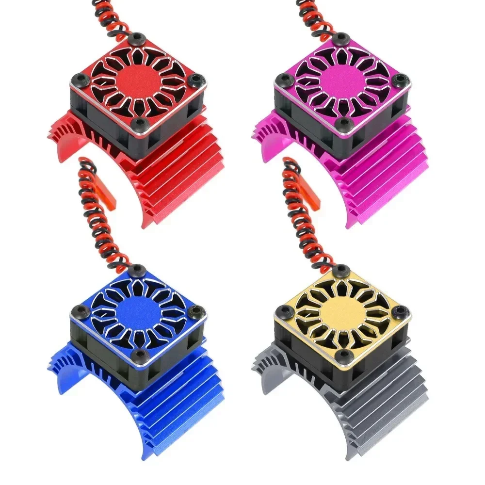 for 36mm outer diameter motor RC Car 540 550 3650 3660 3674 Brushless Electric Motor Cover HeatSink Cooling Fan