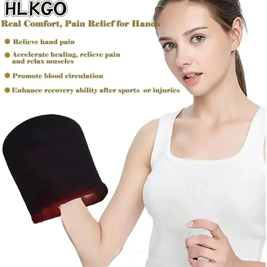 

Профессиональные красные и ближние инфракрасные светотерапевтические перчатки для облегчения боли в руках бренда HLKGO