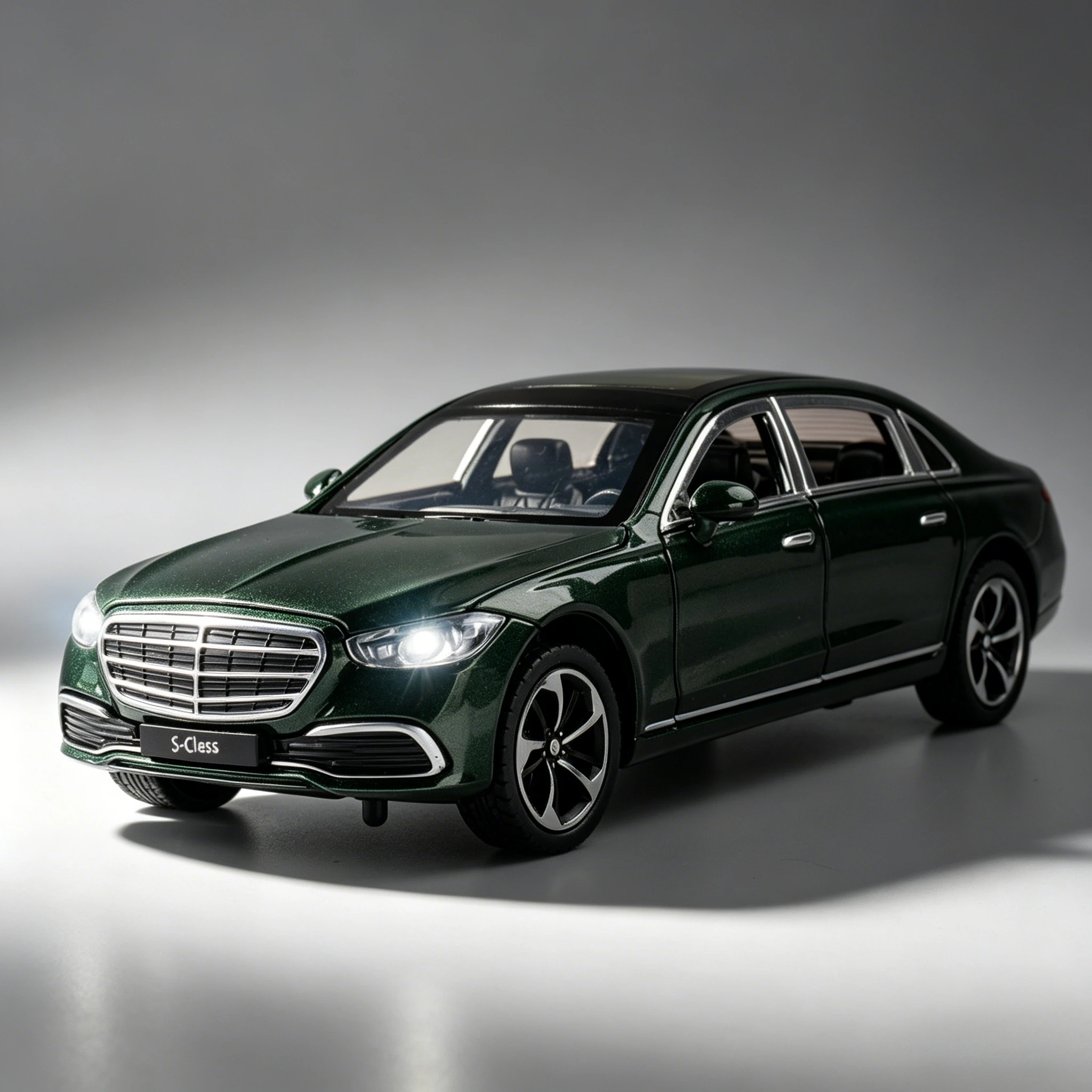 

1:24 S400L Simulation Diecast Model Cars Luxury Alloy Vehicle Model Car Collection Toy For Kid Gift