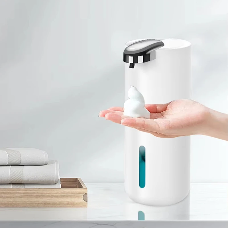 

ABHG Electric Disinfectant Distributor Infrared Sensing Foam Soap Dispenser Wall-Mounted Automatic Liquid Soap Distributor