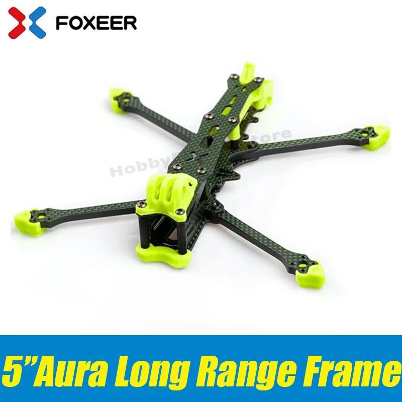 

Foxeer 5 "Aura Lite T700 210 мм колесная база фристайл дальнего действия комплект рамы для Fpv Rc гоночный дрон Запчасти