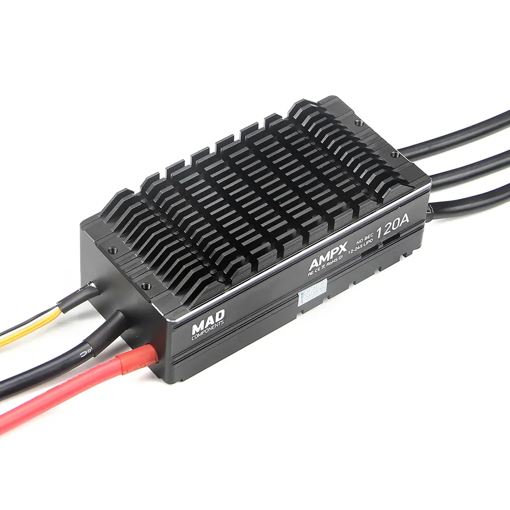 

MAD AMPX 120A HV(12-24S) ESC Regulator Black for the Cargo
