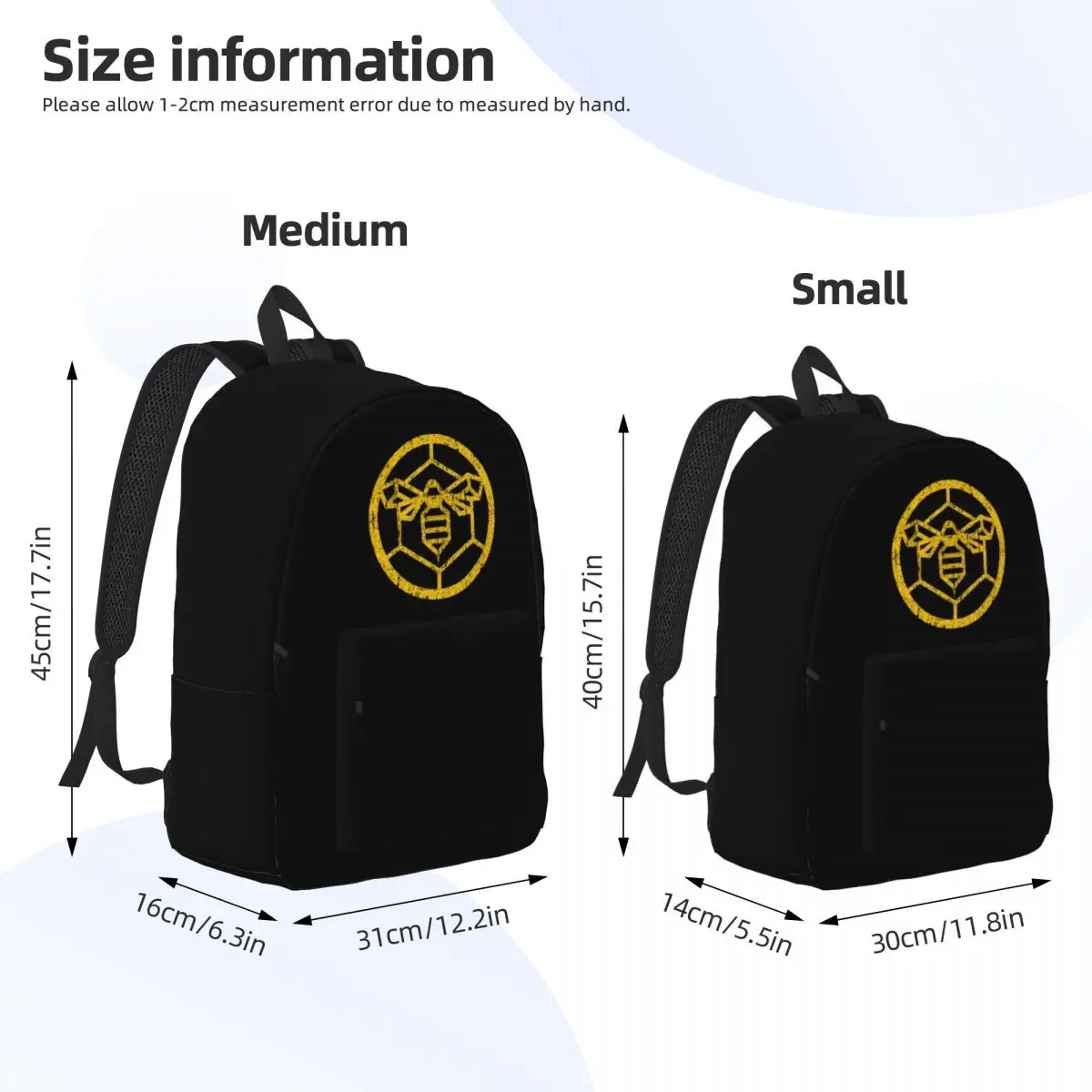 Beekeeper Bee Keeper Casual Backpack Durable Student Business Daypack for Men Women Laptop Computer Shoulder Bag