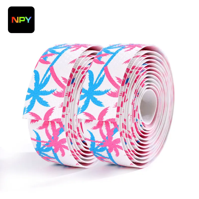 1 par rolo de fita para guidão de bicicleta de estrada com absorção de choque, almofada absorvente de suor antiderrapante, peças para guidão de bicicleta