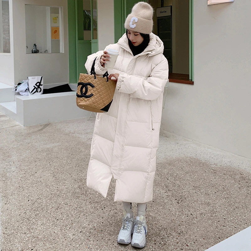 2025年冬新作 ロングパーカー ゆったり 厚手 暖かい フード付き レディース 中綿ジャケット キルティングジャケット 学生 コート 通勤 アウター