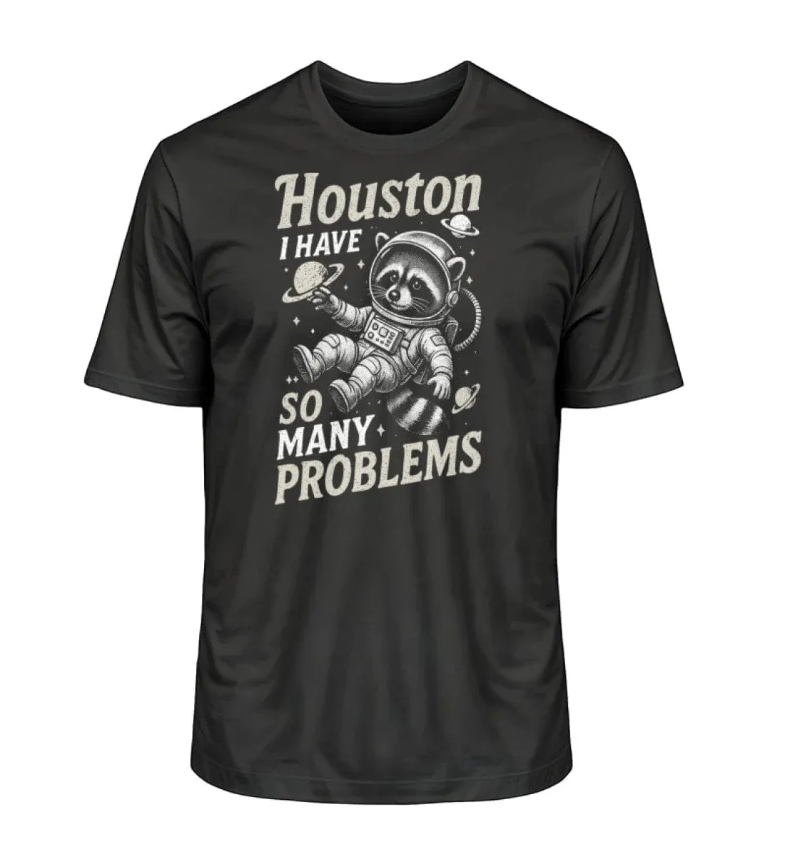 

Houston Graphic Printing Summer Luxury Brand Cotton Men's and Women's T-Shirts Short Sleeves Street Fashion Trend Clothing