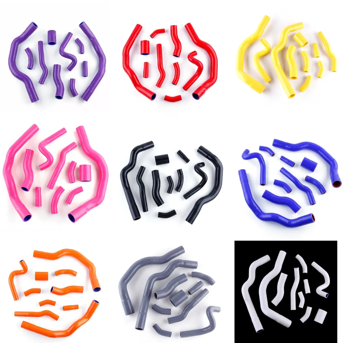 

Silicone Radiator Coolant Hose for BMW MINI R52 R53 COOPER S 2000-2008