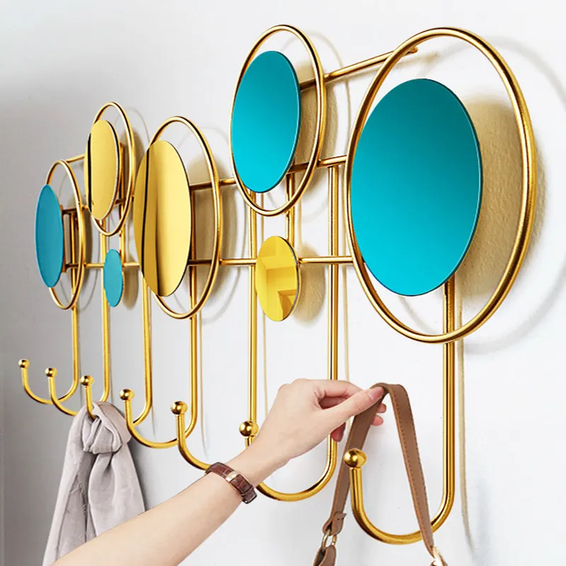 Modern Metal Coat Racks Luxury Nordic Space Saving Living Room Dress Coat Racks Indoor Wardrobes Perchero Lounge Suite Furniture