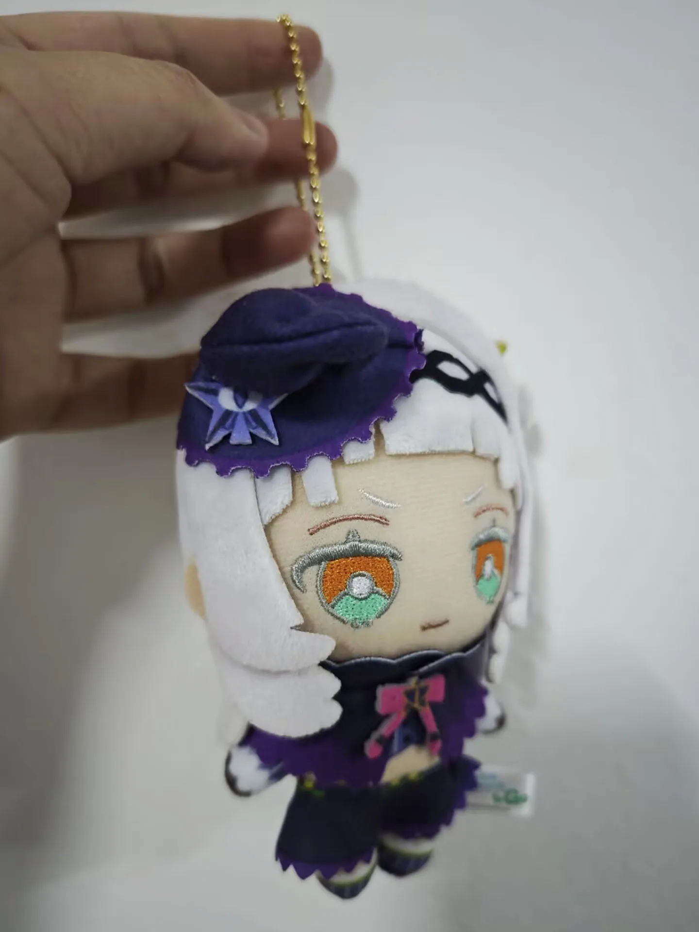 Nieuwe Schattige Hololive Vrienden Om Te Gaan Murasaki Shion Mascotte Pluche Gevulde Sleutelhanger Sleutelhanger Sleutelhanger Tas Hanger Pop Speelgoed Kids Cadeaus