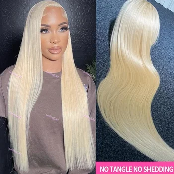 Blonde Wig Human Hair 613 Straight Hd Lace Front Wig Human Hair 40 Inch Honey Blonde 13x6 Lace Front 100% Human Hair Colored Wig