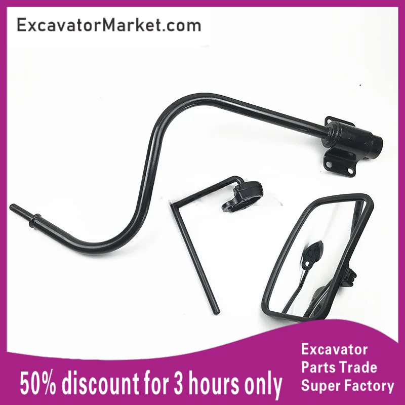 

Excavator Spare For Caterpillar Cat E 312-313-320-323d-c-d2 Cab Rearview Mirror Mirror Reversing Mirror Bracket