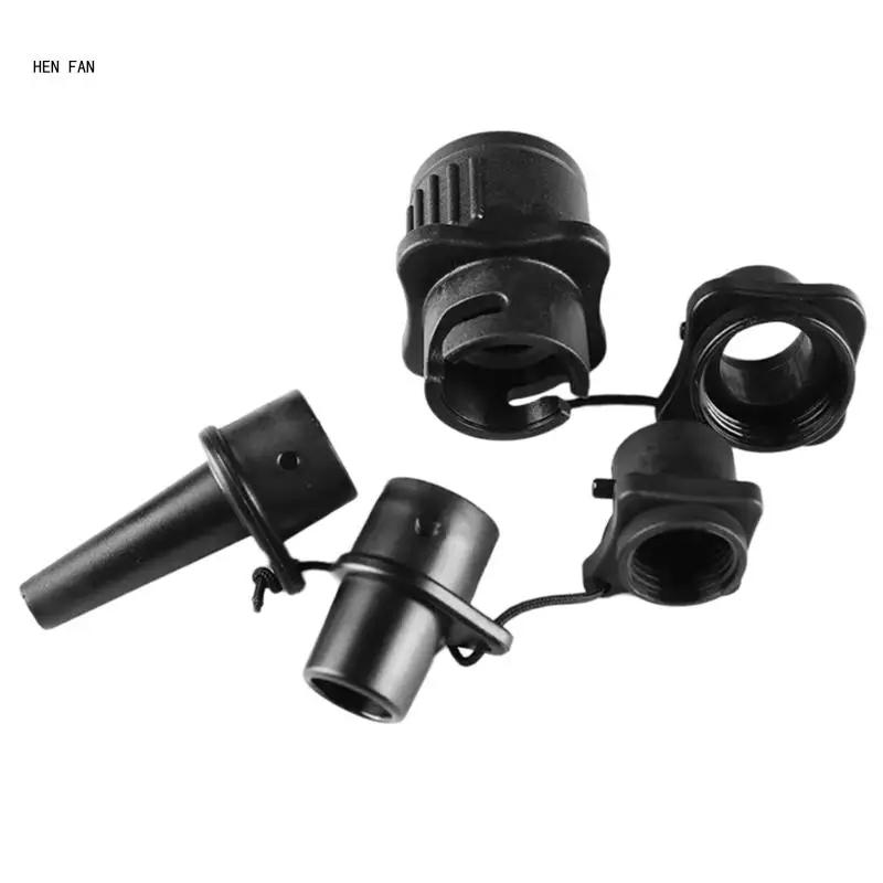 Inflatable Boats Airs Valves Adapter Leakproof Valves Connector Boats Adaptor M89D