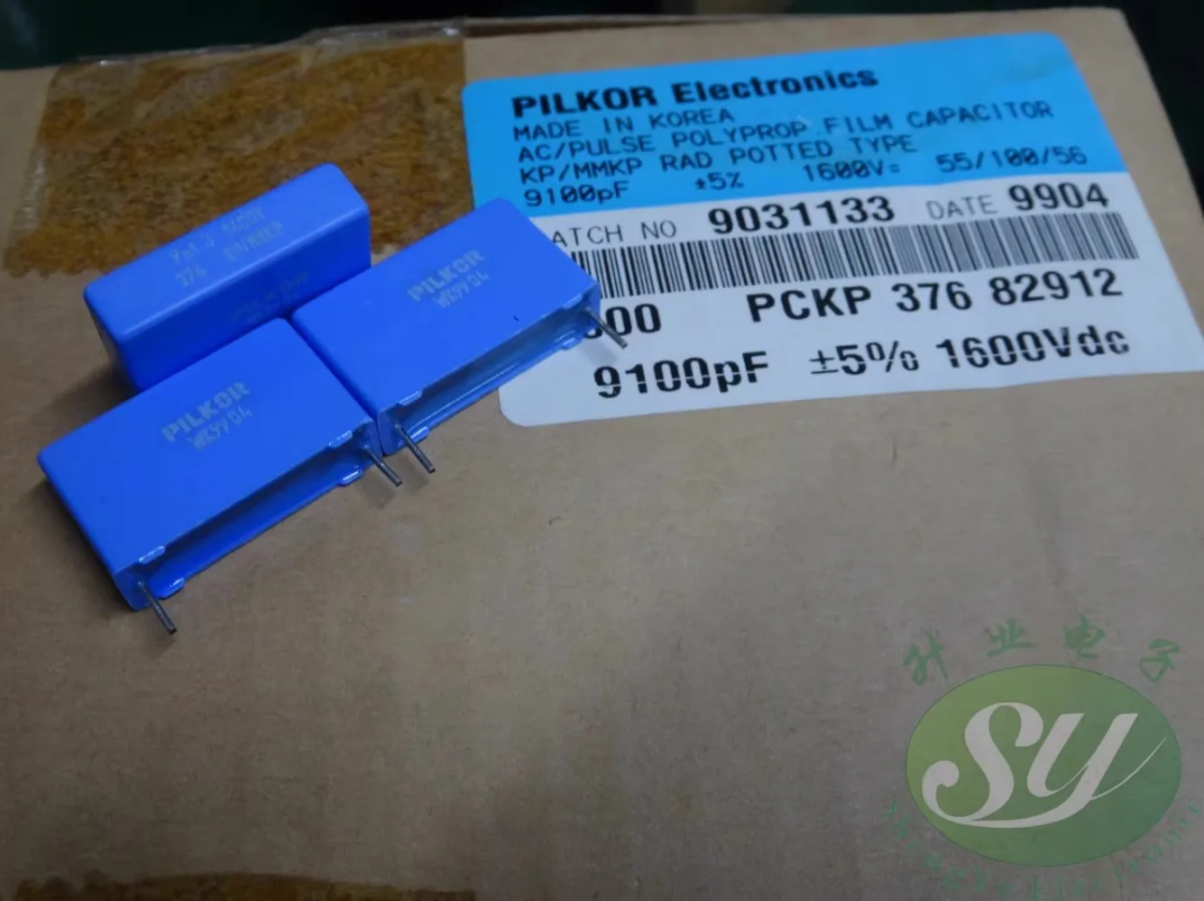 

10PCS MKP 0.0091uf/1600v 9100pf 9n1 for 0.01uf 10nf film capacitor 22MM