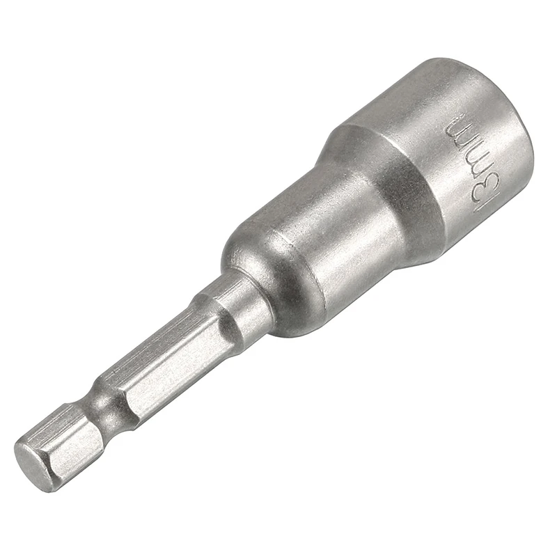 2 pz 13mm prese esagonali manicotto ugelli dado Driver 1/4 "cambio rapido codolo esagonale cacciavite magnetico Set utensili manuali chiavi a bussola