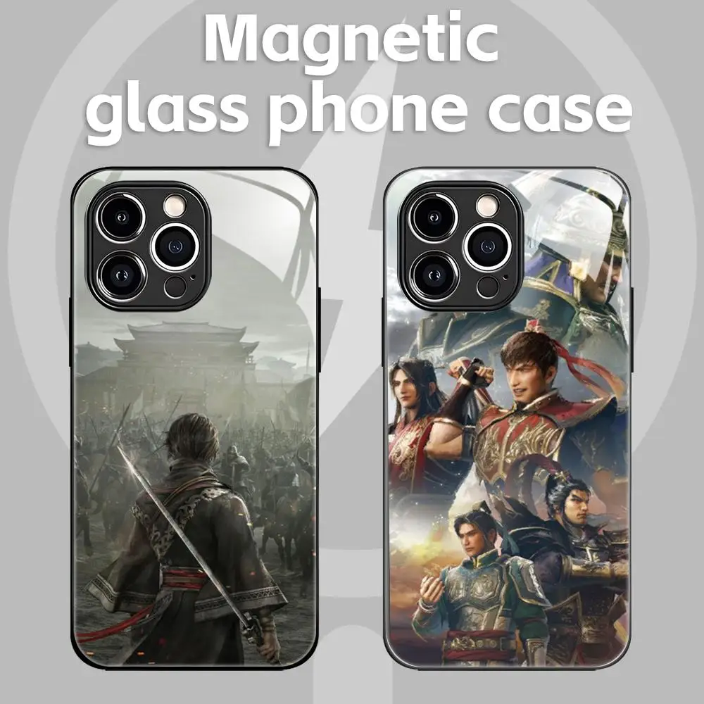 

Dynasty Warriors Origins Phone Case For iPhone 16 15 14 13 12 11 X XR XS 8 Plus Mini Pro Max Glass Magnetic Case