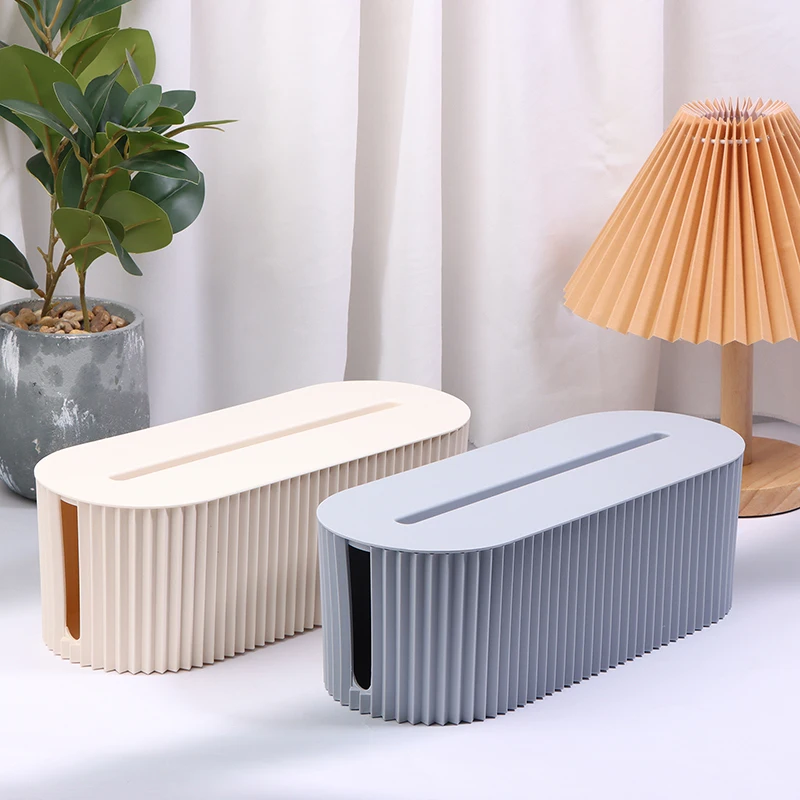 Plug Board Storage Box Anti-elettricità cavo di sicurezza per bambini Wire Organizer Case Socket Wireless WiFi Router Data Line Plug Shelf