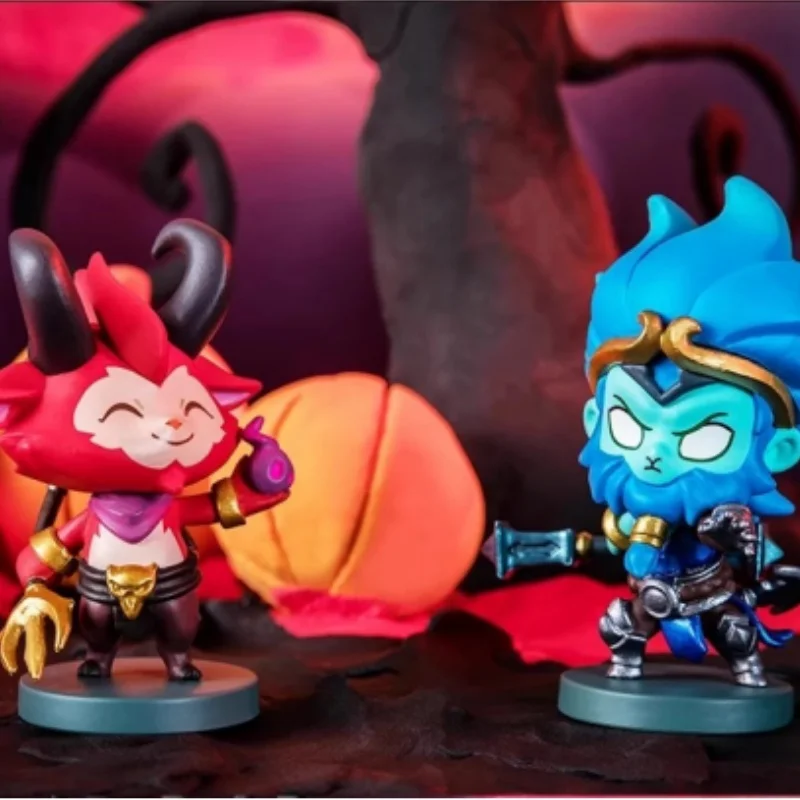 

League of Legends Pantheon The Megling Gunner The Monkey King Wukong Anime Action Model Figures Collection Peripheral Toys