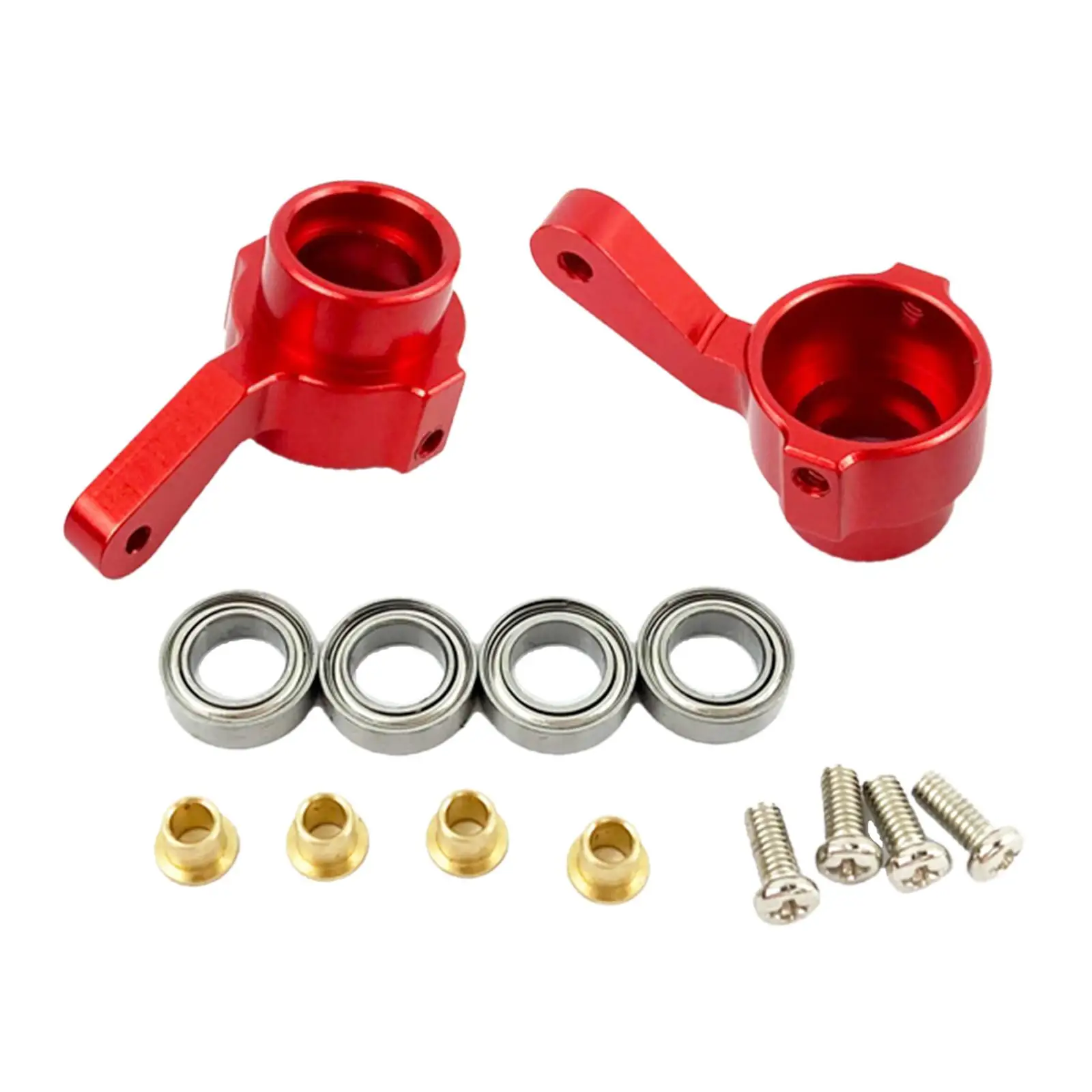 RC-Autoteile, Lenknabenträger und Aufhängungsarme aus Metalllegierung, Upgrade-Set für MN Series 1 10 Crawler Buggy