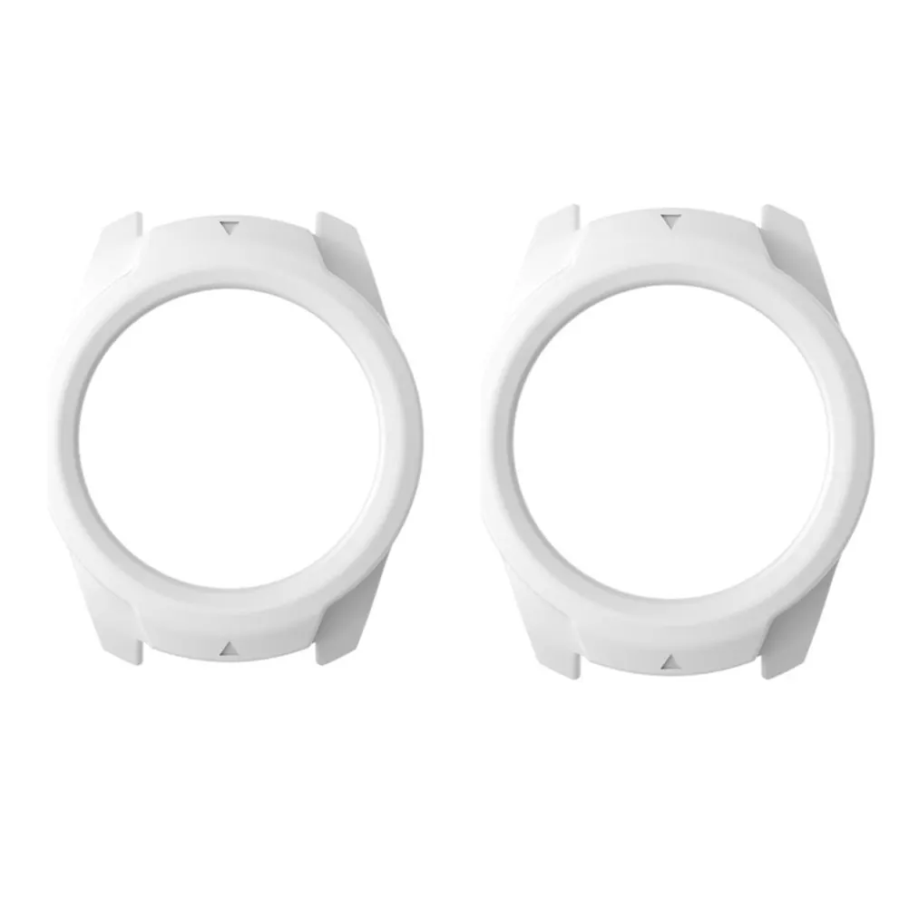 2Pcs Luxury Smart Watch Protective Cover Extra Thick Silicone Full Bumper Case Scratch Drop Proof Elegant Stylish view 6