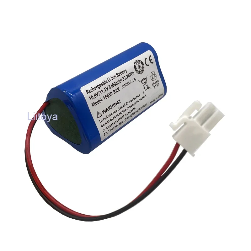 

2025 New 11.1V 3400mAh rechargeable lithium battery for ilife v9e iBoto AQUA X220G sweeping robot vacuum cleaner battery
