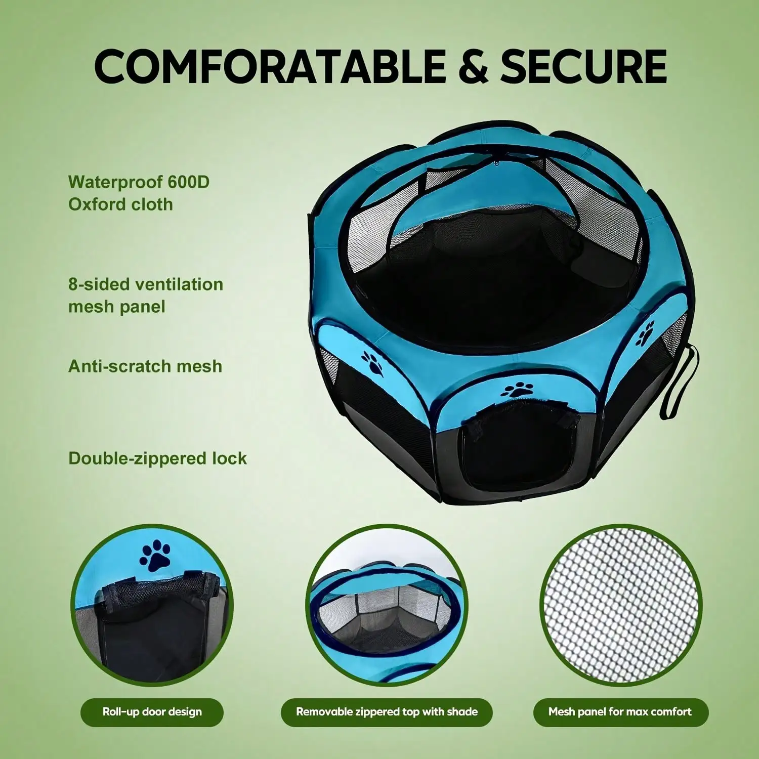 Portable Pet Playpen 7