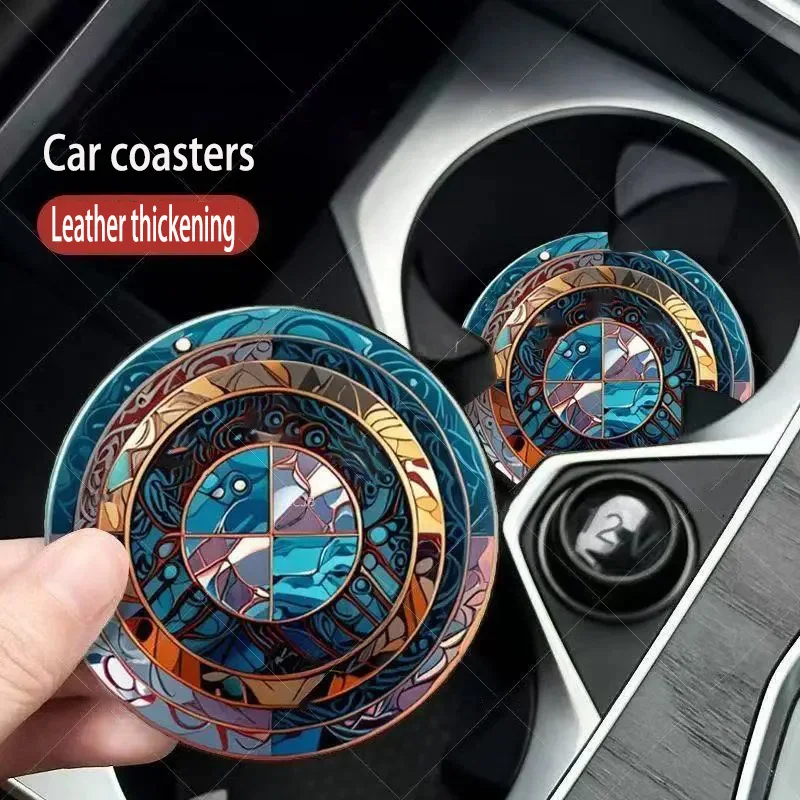 

Suitable For BMW 3 Series 5 Series Cup Mat X3 1 Series 7 Series Universal M Standard Cup Mat