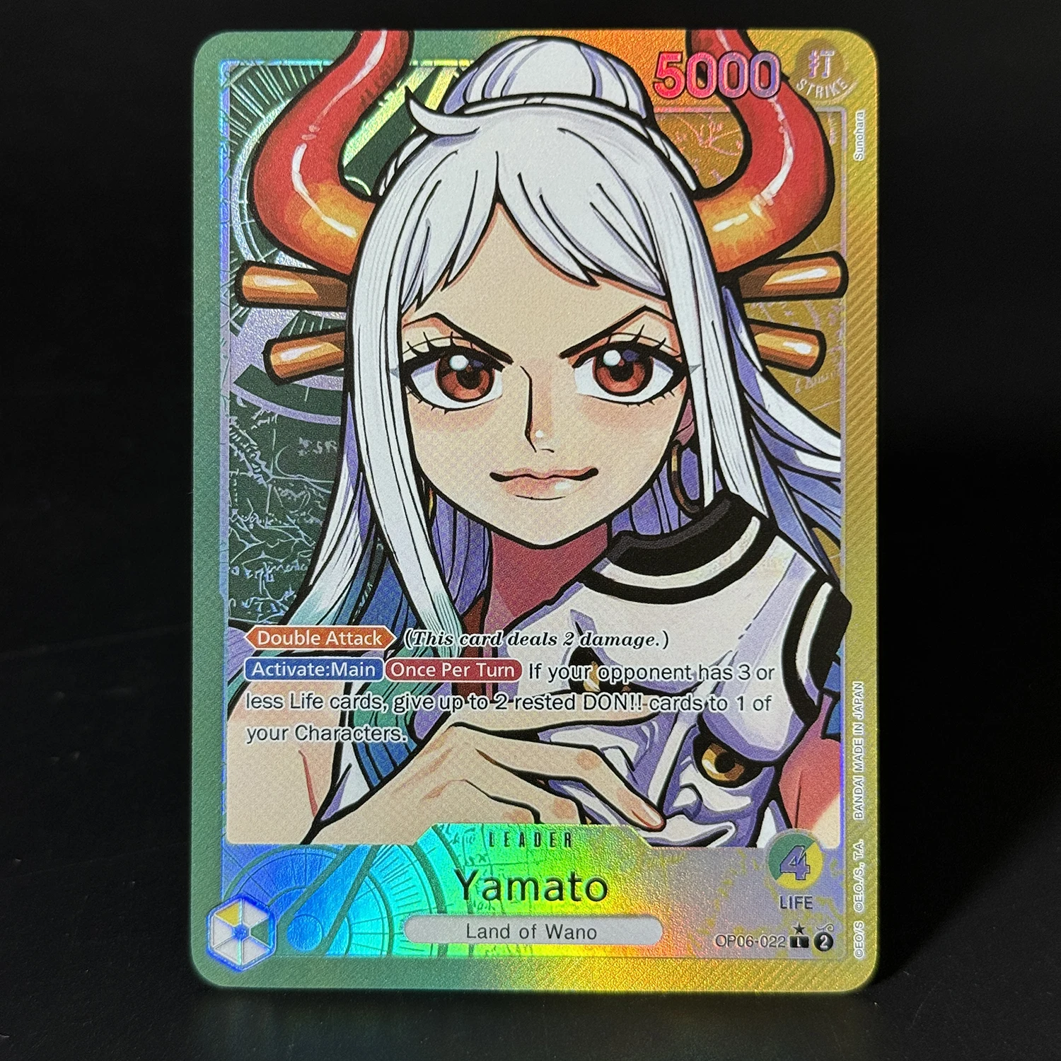 원피스 리더 단일 선택 트레이딩 카드 OPCG 보드 게임 카드 호일 프록시 Luffy/Law/Iceburg/Ace/Rebecca Anime Collection Card
