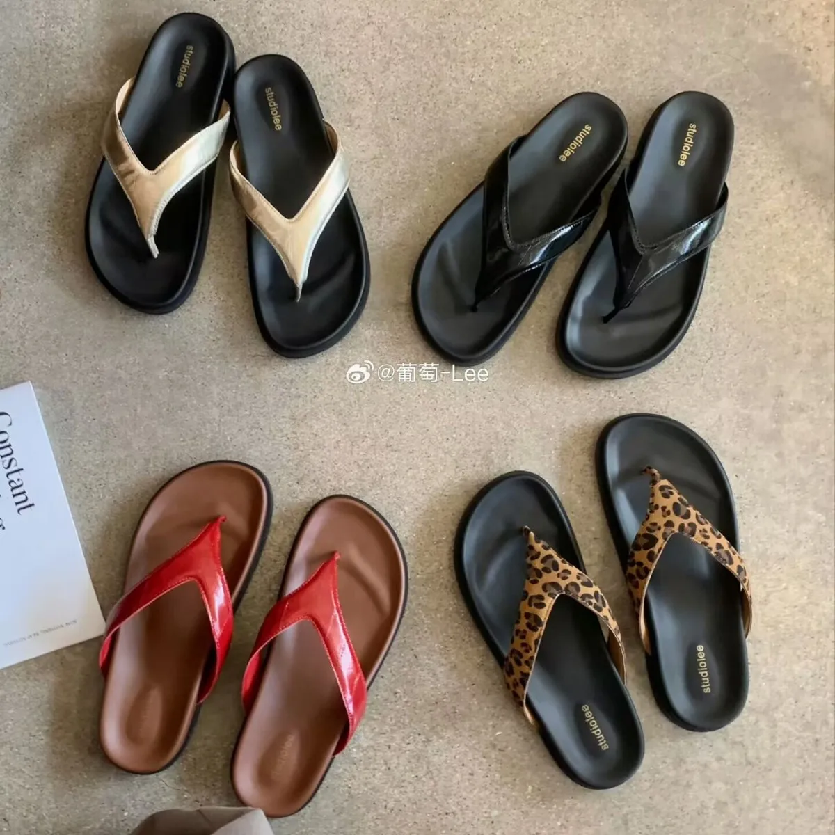 

2026 Summer Women Versatile Beach Flip Flops Casual Outdoor Thong Slide Sandal Slippers