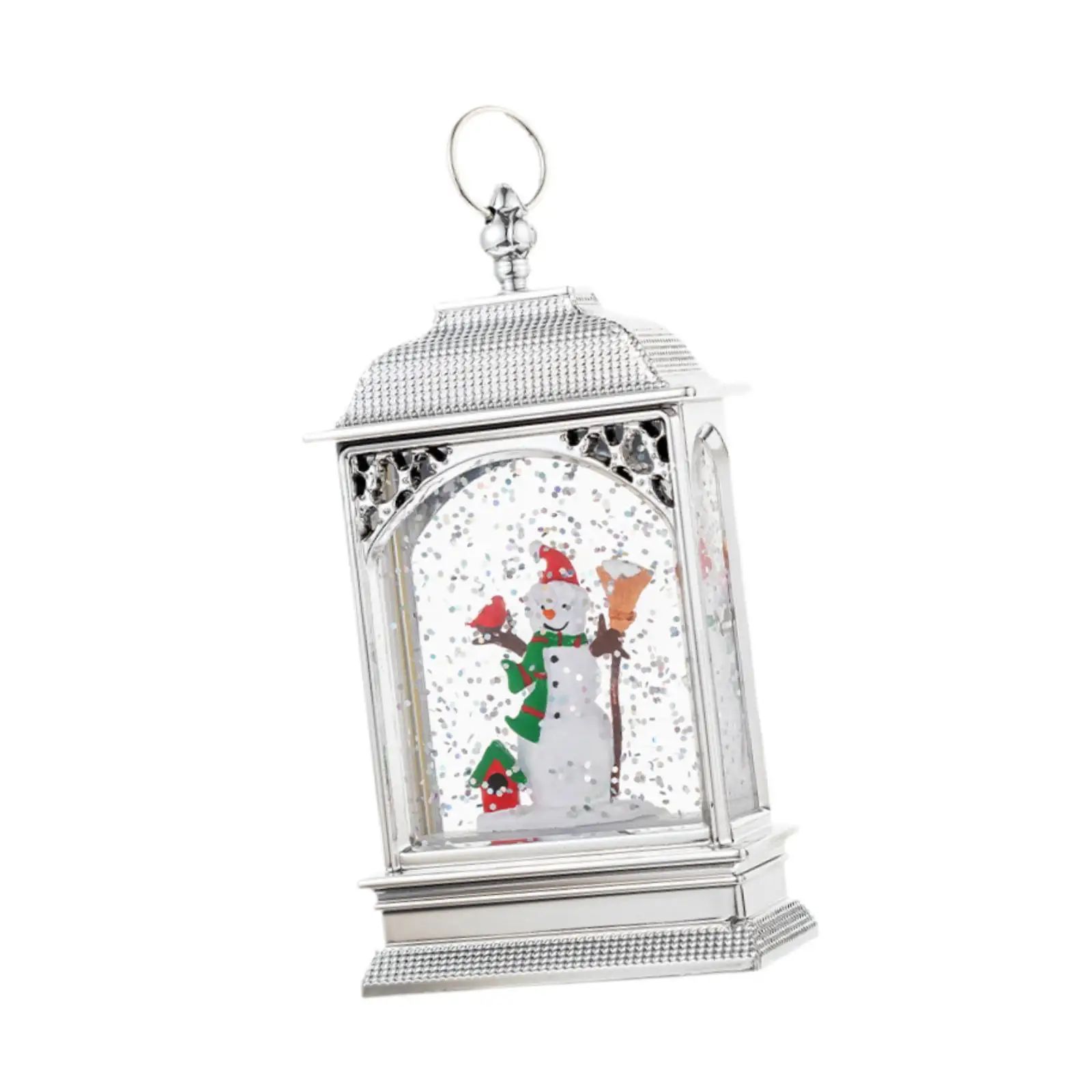 Christmas Snow Globe Christmas Decoration Xmas Gift Glitter Centerpiece Snowman