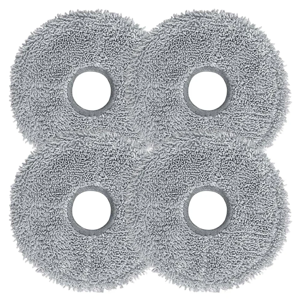 4/10Pack Microfiber Mop Cloth Kit Compatible For Conga 9590 9990 10090 Spin For Revolution Ultra Power AI Evolution
