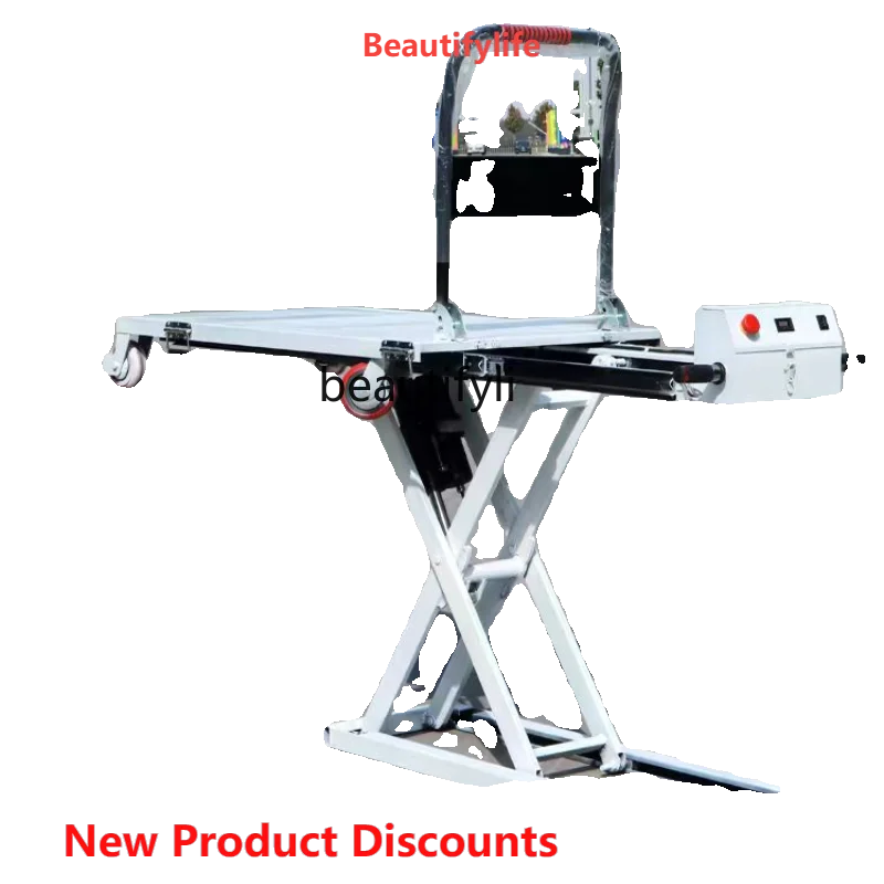 

X188 Electric Flatbed Trolley Portable Carrying Mobile Small Hydraulic Lifting Flatbed Truck
