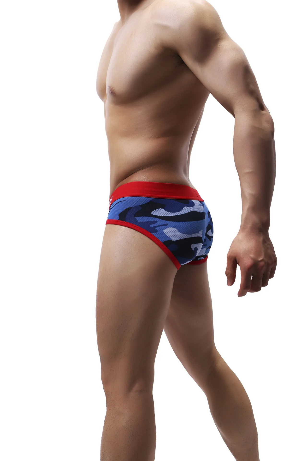 NEW Boxers Sexy Men Underwear Camouflage U Pouch Trunk Underpants Low Waist Fashion Boxer Breathable Shorts Underwear
