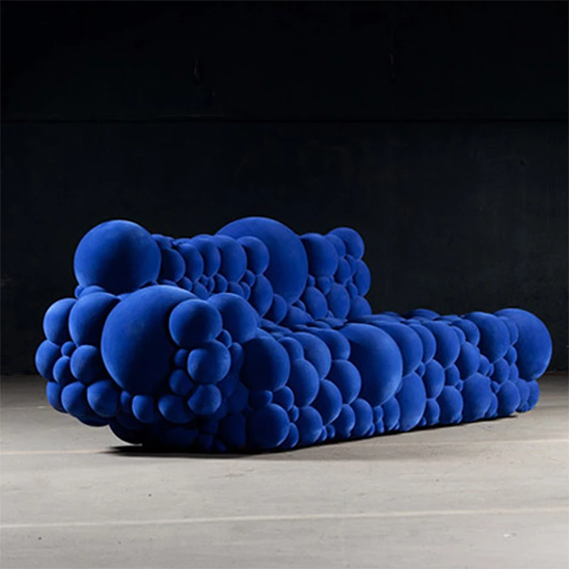 

Italian creative design molecular spherical sofa living room bedroom villa hotel lobby unique personality Internet celebrity